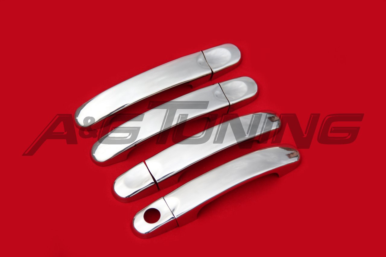 VW T5 Caravelle Krom Kapı Kolu 2010 Üzeri 4 Kapı Paslanmaz Çelik