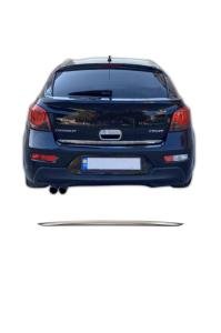 Chevrolet Cruze HB Krom Bagaj Alt Çıta Formlu Paslanmaz Çelik