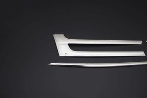 OMSA VW T5 Caravelle Krom Ön Panjur 4 Parça 2010-2014 Arası