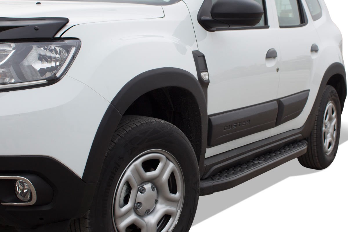 OMSA Dacia Duster Blackline Yan Basamak Siyah 2018-2024 Arası