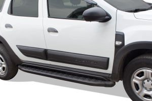 OMSA Dacia Duster Blackline Yan Basamak Siyah 2018-2024 Arası