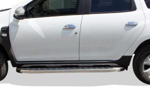 OMSA Dacia Duster Blackline Yan Basamak Krom 2018-2024 Arası