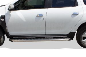 OMSA Dacia Duster Blackline Yan Basamak Krom 2018-2024 Arası