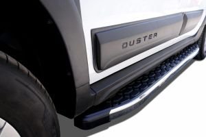OMSA Dacia Duster Blackline Yan Basamak Krom 2018-2024 Arası