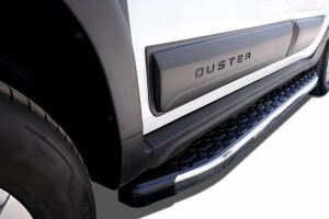 OMSA Dacia Duster Blackline Yan Basamak Krom 2018-2024 Arası