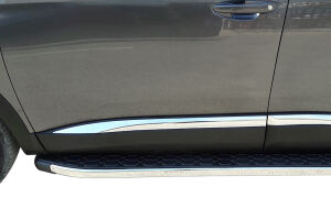 OMSA Peugeot 3008 Blackline Yan Basamak Krom 2016-2024 Arası