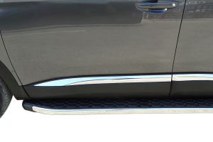 OMSA Peugeot 3008 Blackline Yan Basamak Krom 2016-2024 Arası