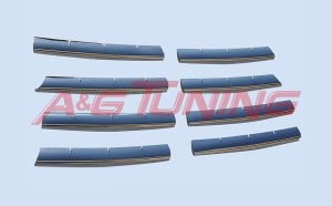 VW T5 Transporter Krom Ön Panjur 2003-2010 8Prç Paslanmaz Çelik