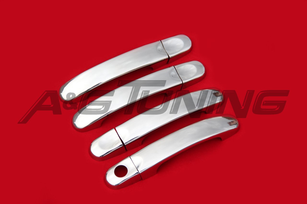 VW Touran Krom Kapı Kolu Tk 2003 Üzeri 4 Kapı Paslanmaz Çelik