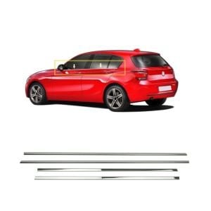 Bmw F20 F21 Krom Cam Çıtası 4 Prç. 2011-2019 Arası Paslanmaz Çelik