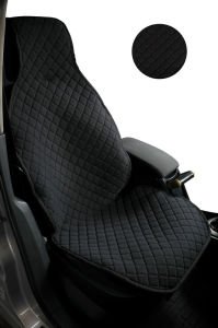 Universal Kapitone Oto Koltuk Minderi Cepli 3 Parça Siyah