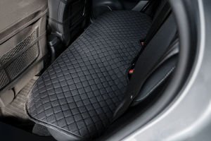 Universal Kapitone Oto Koltuk Minderi Cepli 3 Parça Siyah