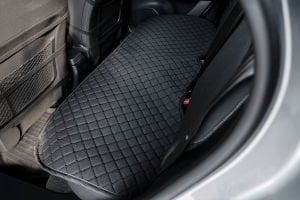 Universal Kapitone Oto Koltuk Minderi Cepli 3 Parça Oturak Siyah