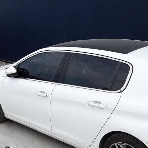 OMSA Peugeot 308 Krom HB Cam Çerçevesi 10 Parça 2014-2021 Arası