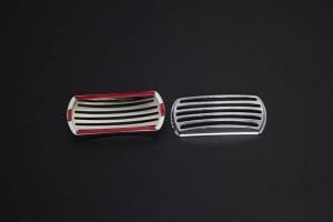 OMSA Universal Krom Sinyal Çerçevesi Kafesli 14,5cm x 6cm