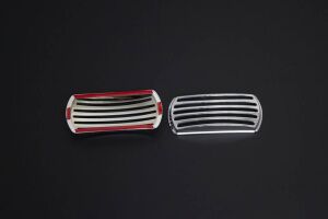 OMSA Universal Krom Sinyal Çerçevesi Kafesli 14,5cm x 6cm