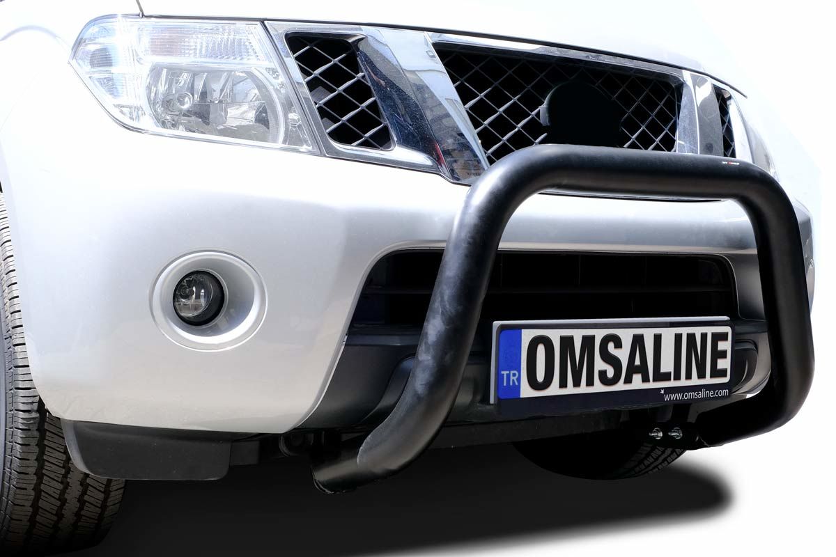 OMSA Nissan Navara Pars Ön Koruma Çap:76 Siyah 2006-2015 Arası