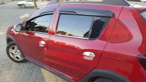 OMSA Dacia Sandero Stepway HB Krom Cam Alt Çıtası 4 Parça 2012-2020 Arası