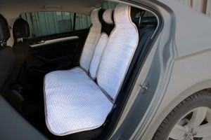 Universal Oto Arka Koltuk Kılıfı Minder Fermuarlı 5 Parça