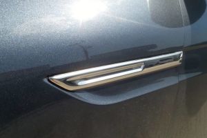 OMSA Renault Megane 4 Krom Çamurluk Sinyal Çıtası 2 Parça 2016-2020 Arası