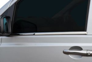 OMSA Mercedes Vito W639 Krom Cam Alt Çıtası 2 Parça 2003-2014 Arası