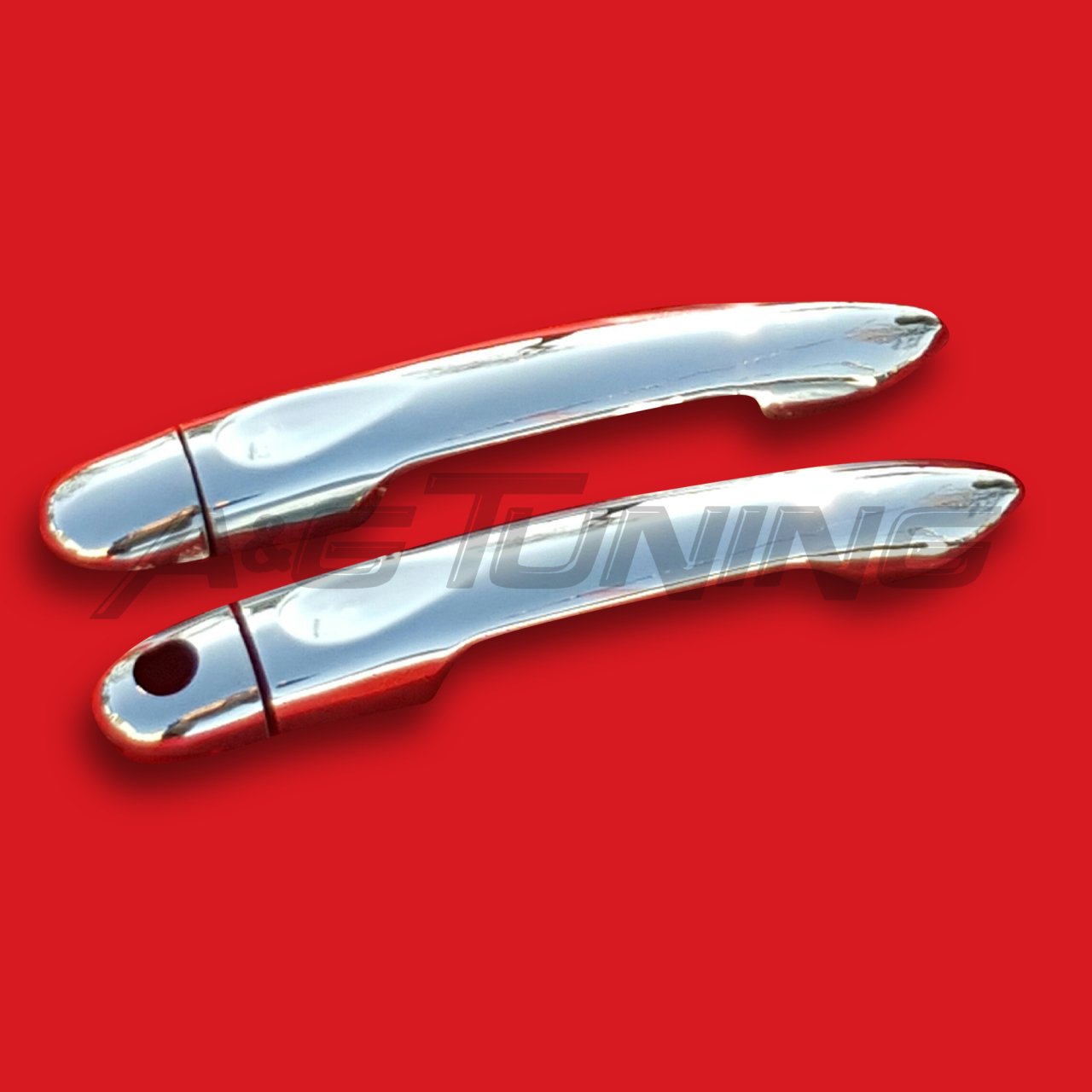 Renault Clio 4 SportTourer Krom Kapı Kolu Ön 2 Kapı Paslanmaz Çelik