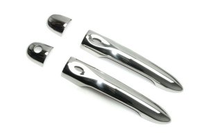 Renault Clio 4 SportTourer Krom Kapı Kolu Ön 2 Kapı Paslanmaz Çelik