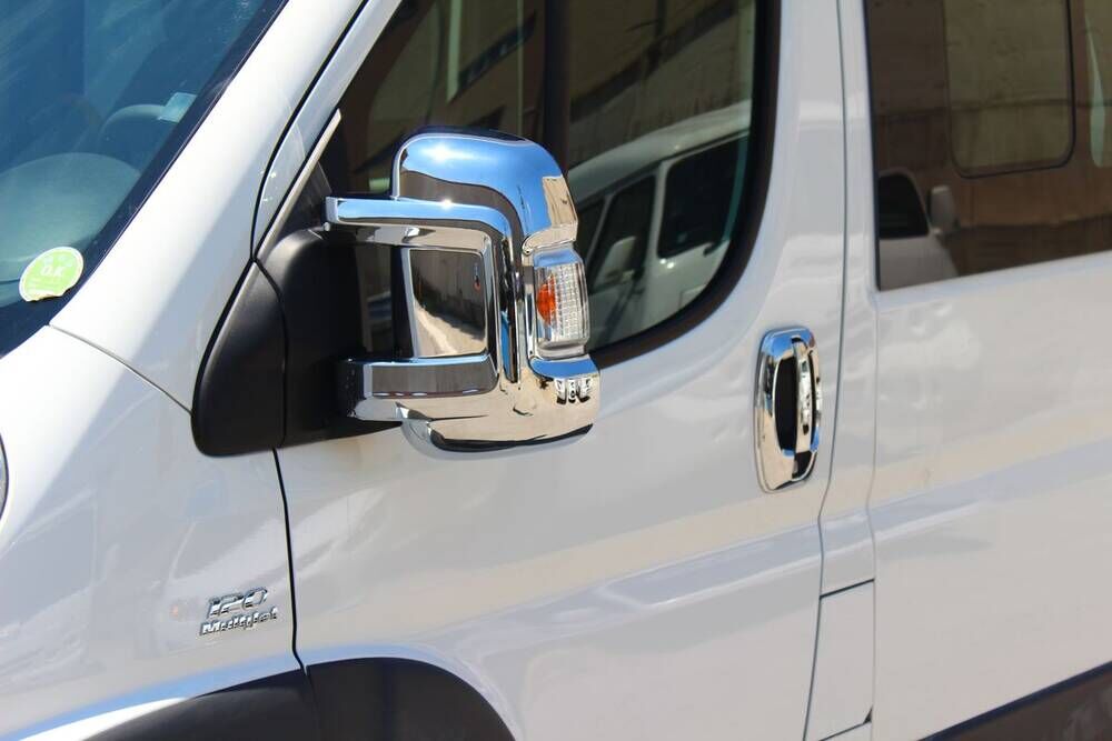 OMSA Peugeot Boxer 3 Krom Ayna Kapağı 2 Parça Abs 2006-2024 Arası