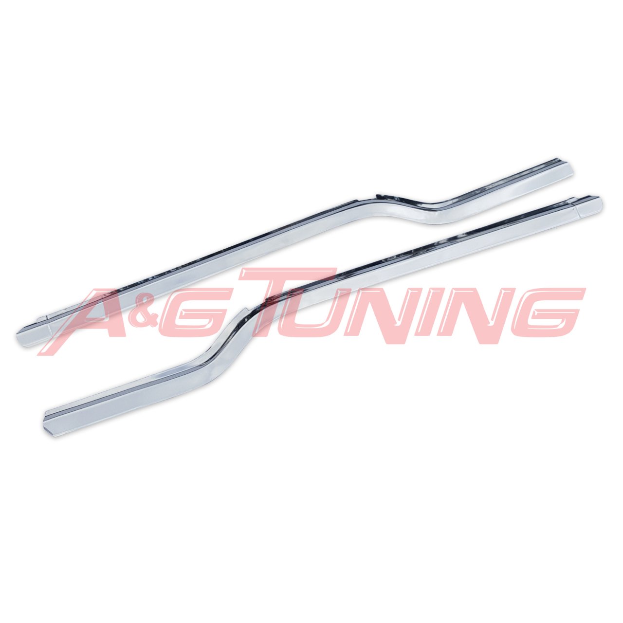 Ford Connect Krom Cam Çıtası Tk 2002-2009 2Prç Paslanmaz Çelik