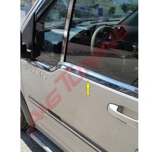 Ford Connect Krom Cam Çıtası Tk 2002-2009 2Prç Paslanmaz Çelik