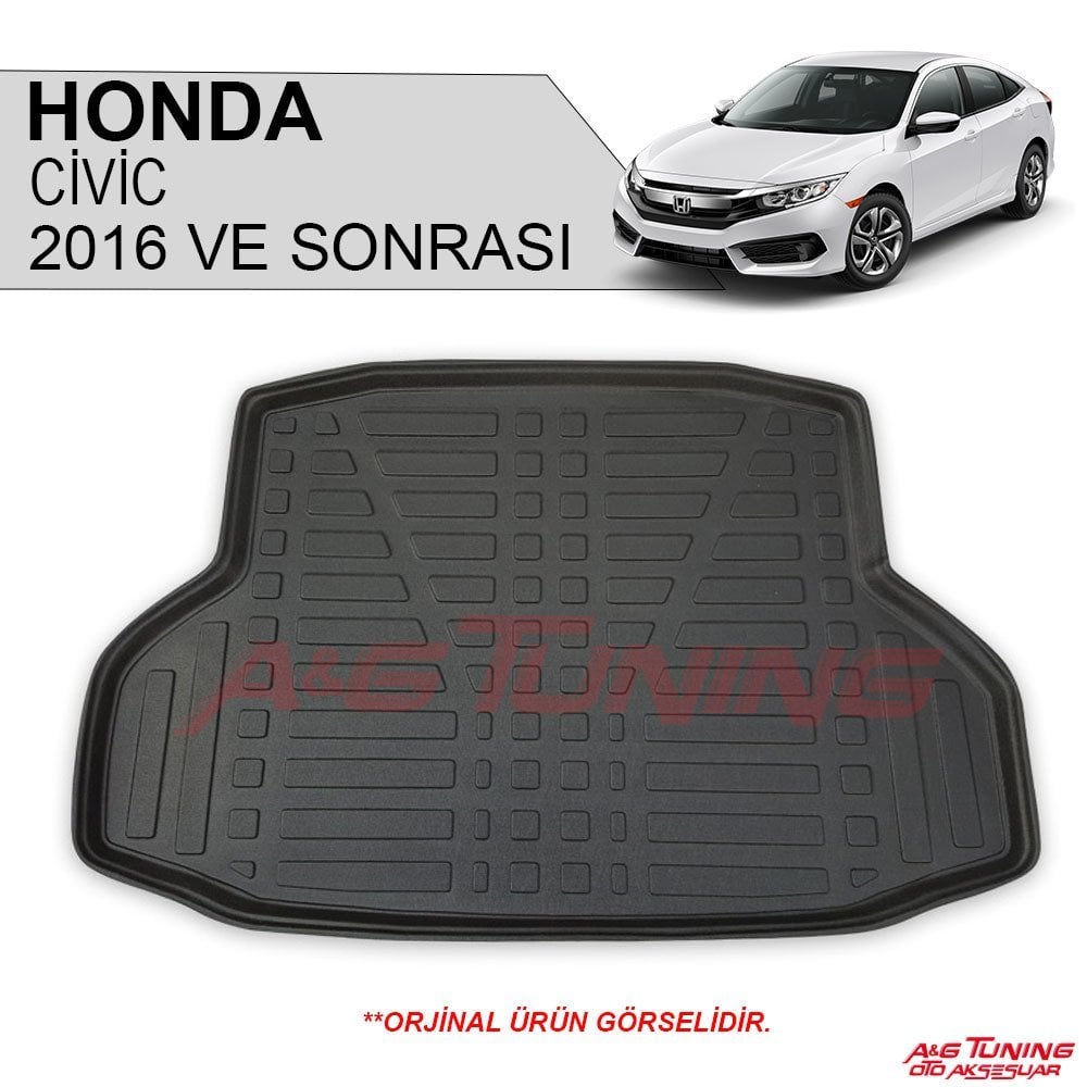 Honda Civic Sedan Bagaj Havuzu 2016 Üzeri