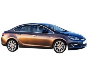 Opel Astra J Sedan Krom Cam Çevre Çıtası 12Prç Paslanmaz Çelik