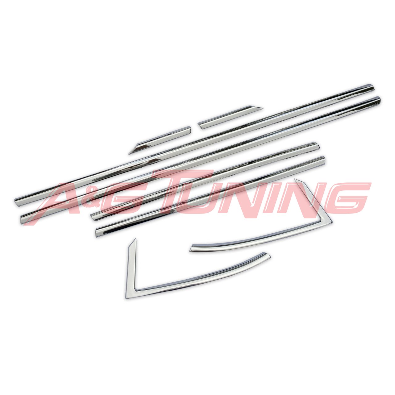 Opel Astra K Krom Cam Çıtası Takımı 8Prç 2015 ve Üzeri P. Çelik