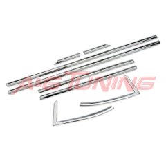 Opel Astra K Krom Cam Alt Çıtası Takımı 8Prç 2015 ve Üzeri P. Çelik