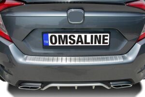 OMSA Honda Civic FC5 Krom Arka Tampon Eşiği Taşlı 2016-2021 Arası