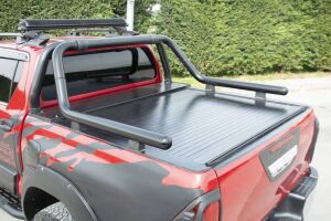 OMSA Toyota Hilux Kobra Roll Bar Çap:76 Siyah 2015 ve Sonrası
