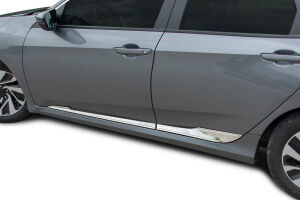 OMSA Honda Civic FC5 Krom Yan Kapı Çıtası 4 Parça 2016-2021 Arası