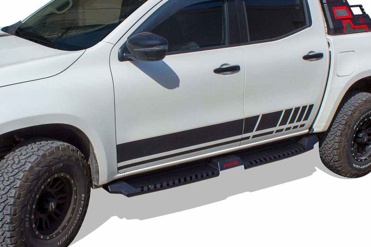 OMSA Mercedes X-Class Dakar Yan Basamak Siyah V2 2017 ve Sonrası