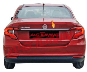 Fiat Egea Sedan Krom Bagaj Çıtası Paslanmaz Çelik