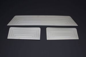 OMSA VW T6 Caravelle Krom Kapı Eşiği 3 Parça Taşlı 2015-2023 Arası