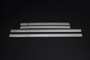 OMSA VW T6 Caravelle Krom Yan Kapı Çıtası 5 Parça Çift Sürgü Kısa Şase 2015-2023 Arası