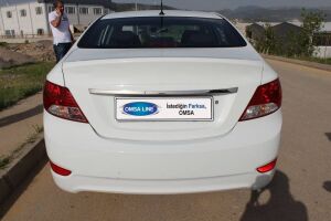 OMSA Hyundai Accent Blue Krom Bagaj Çıtası 2011-2017 Arası