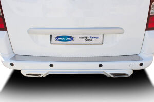 OMSA Peugeot Partner Krom Tepee Arka Tampon Eşiği 2008-2018 Arası