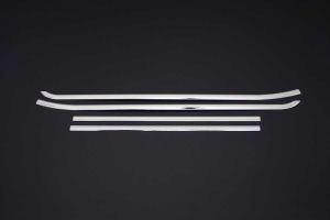 OMSA Fiat Doblo Krom Cam Alt Çıtası 4 Parça 2010-2021 Arası