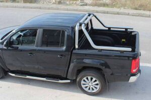 OMSA Mitsubishi L200 Kobra Roll Bar Çap:60 Krom 2015-2024 Arası