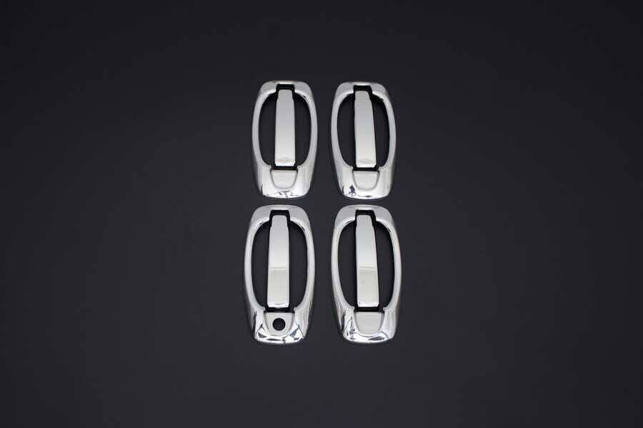 OMSA Fiat Doblo Krom Kapı Kolu 4 Kapı 8 Parça Set 2010-2021 Arası