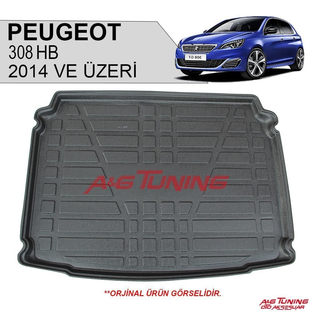Peugeot 308 Bagaj Havuzu 2014 Üzeri HB