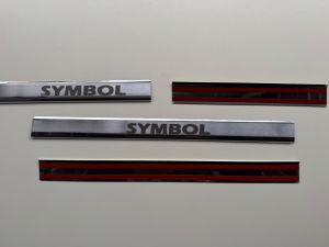 Renault Symbol Krom Kapı Eşiği Takımı 2009-2013 Arası Paslanmaz Çelik