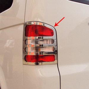 VW T5 Multivan Krom Stop Çerçevesi 2003-2010 Paslanmaz Çelik