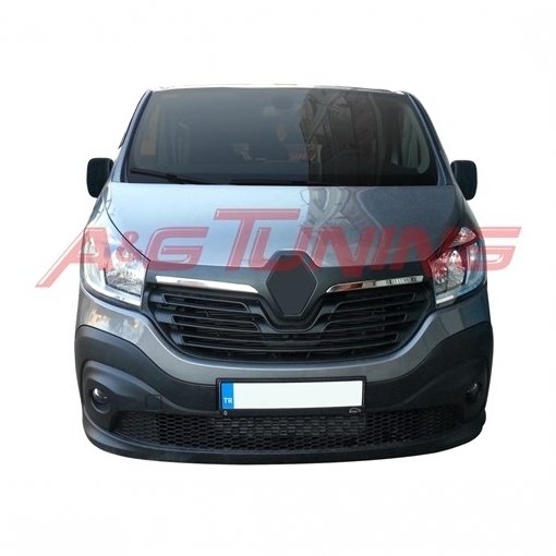 Renault Trafic Krom Ön Kaput Çıtası 2015 - 2022 Arası  Paslanmaz Çelik